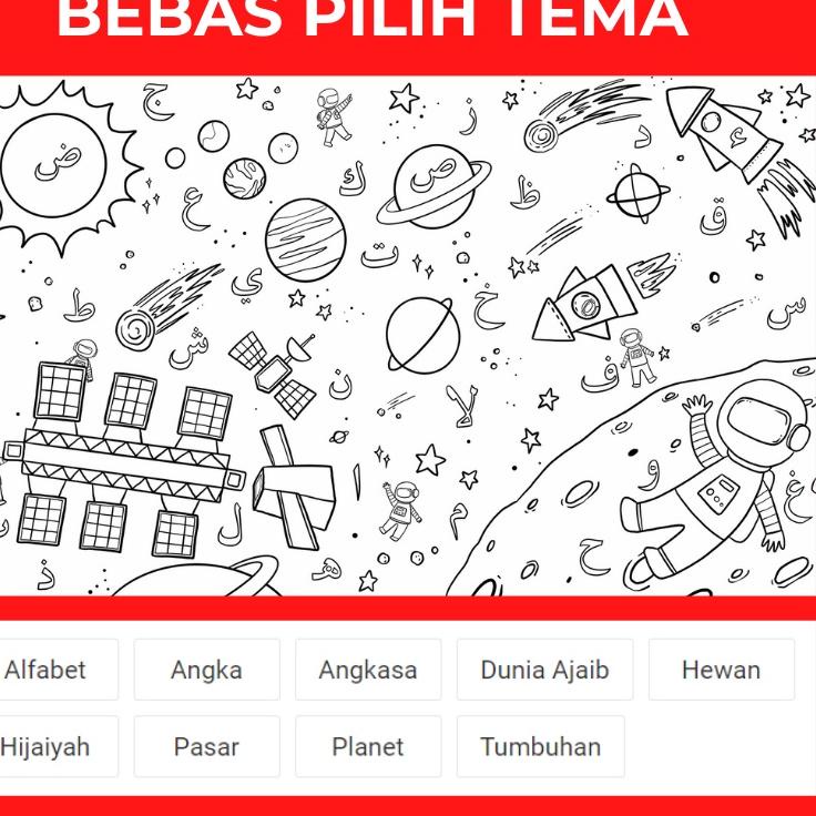 

Barang Pilihan.. Jumbo Coloring Sheet