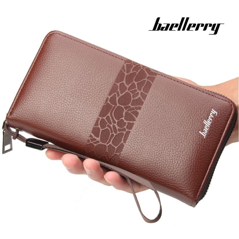 (COD) Vyctoria VOS6085 Dompet Panjang Pria Baellerry Terbaru Man Wallet Import JTF6085 CR7606 EL4011 6085 7606 4011