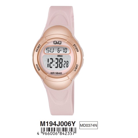 SALE Jam Tangan Wanita Casual Sporty Rubber Digital Original Q&amp;Q QNQ QQ M194 M194J Series