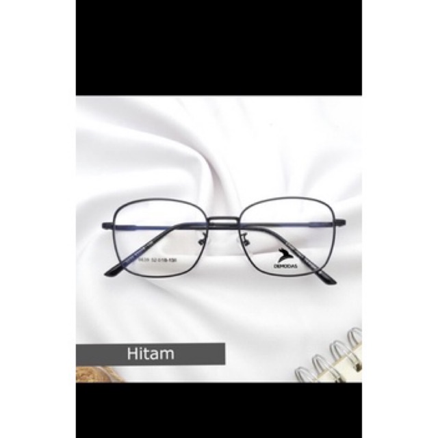 KACAMATA PHOTOCROMIC FRAME PETAK (FREE BOX&LAP) Untuk pria dan wanita