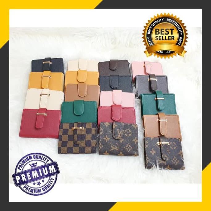 Tas Wanita Lv Dompet Kartu Taiga Branded Import Murah Selempang