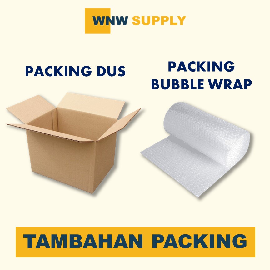 

Tambahan Packing Dus Box dan Bubble Wrap