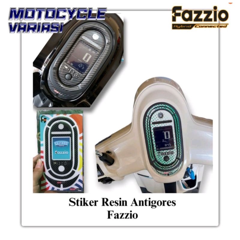 Motopad27 Sticker Anti gores speedometer Spido Meter Yamaha Fazzio Premium