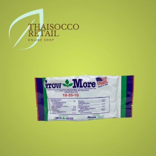 Pupuk NPK Growmore 10-55-10 - 100gr