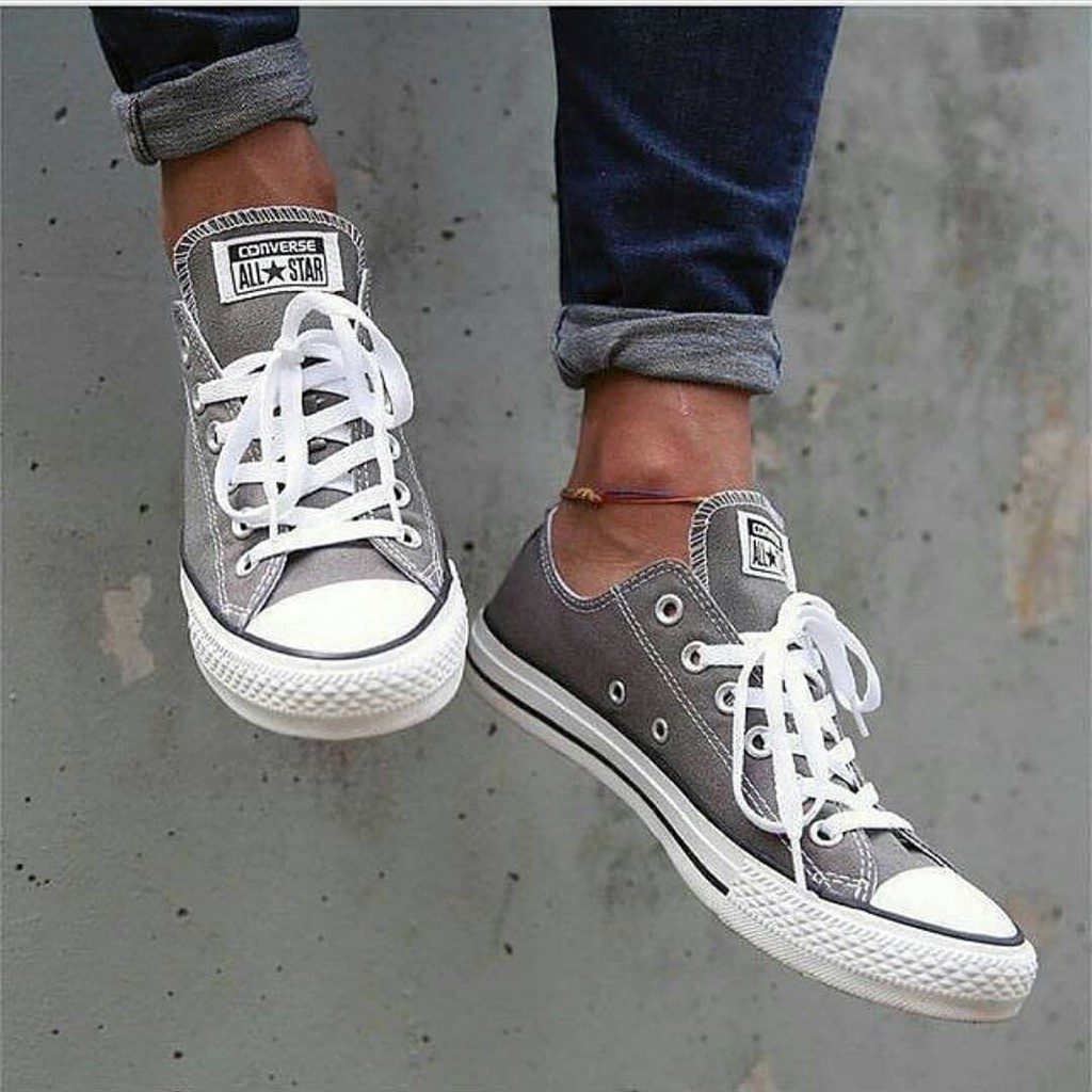 [cod]sepatu pria sneakers converse allstar loww 4 varian warna hits termurah anak sekolahan terbaru