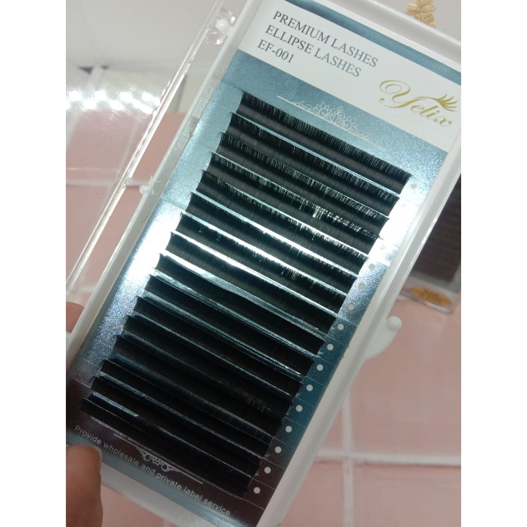 Yelix Premium Ellipse Eyelash Extension Bulu Mata Palsu Premium