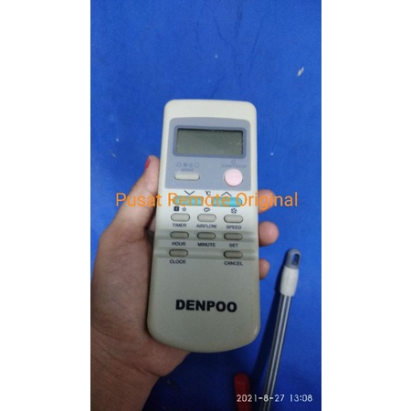 REMOTE REMOT AC DENPOO TIPE LAWAS ORIGINAL ASLI