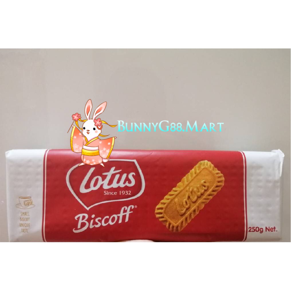 

LOTUS BISCOFF BISCUIT 250G/BISKUIT KARAMEL HALAL/SPECULOOS/CARAMELISED BISCUITS/SPEKULAS