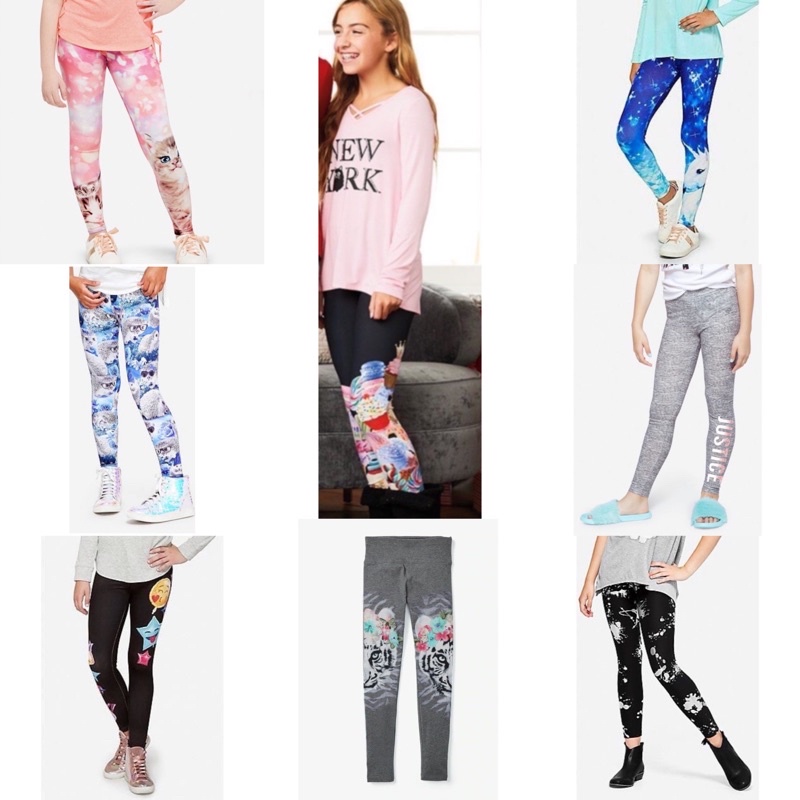 Celana Legging Panjang Anak Perempuan Justice Girls
