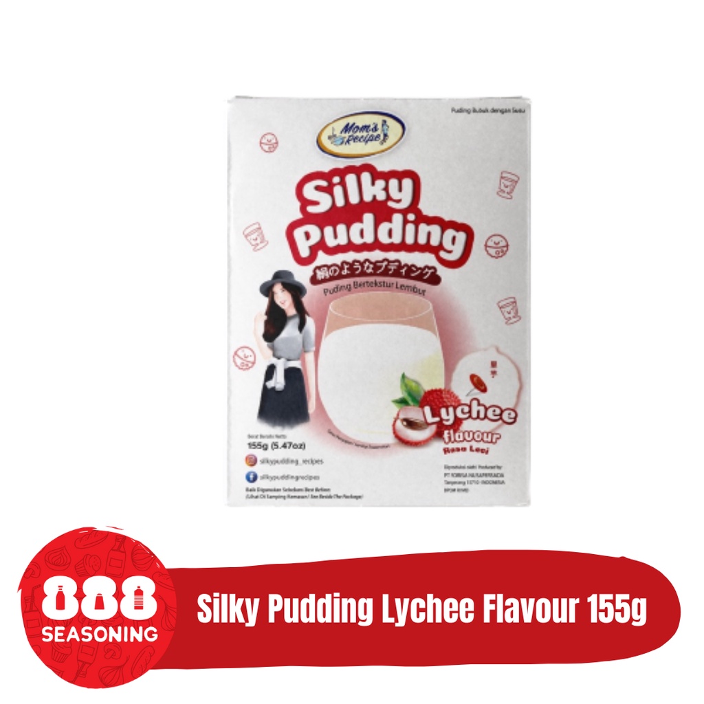 

SILKY PUDDING LYCHEE FLAVOUR FORISA MOM'S RECIPE 155g