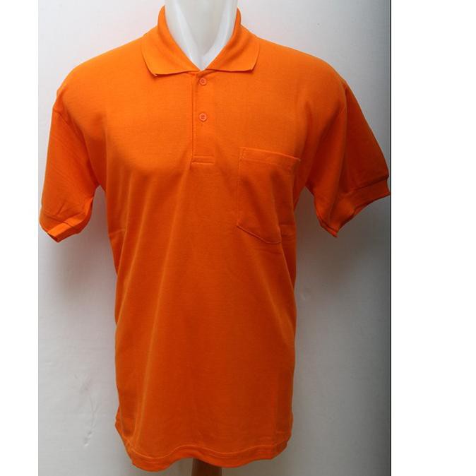 TOP Kaos  Polo shirt berkantong /  bersaku , bahan Lacoste Pique (PE) CFF7 ....