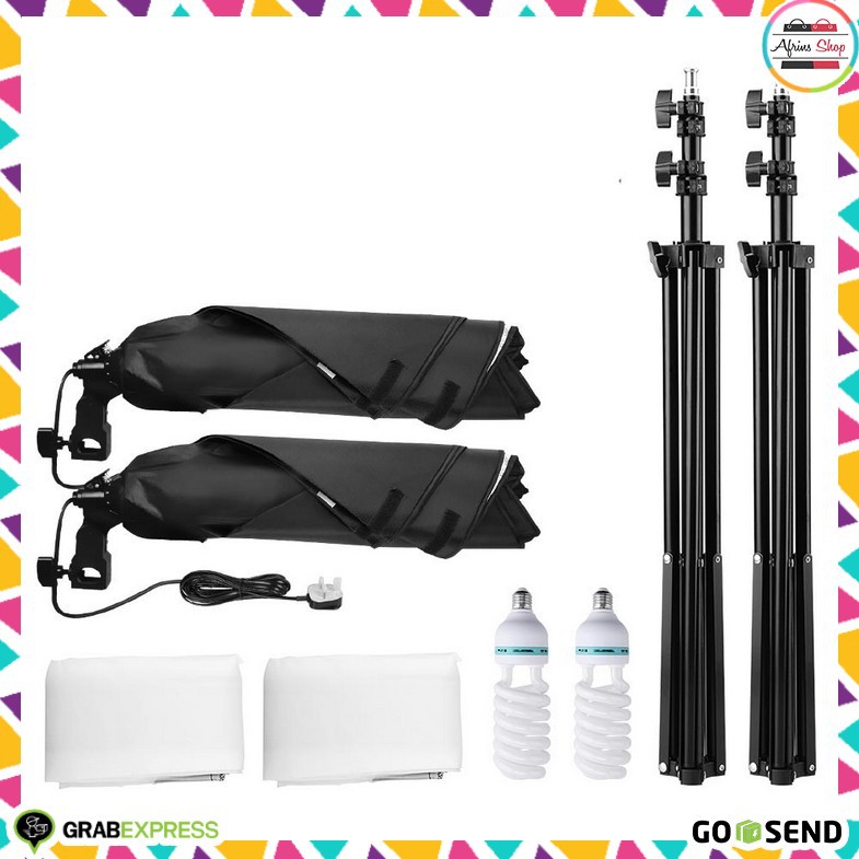 Set Perlengkapan Foto Studio TaffSTUDIO Portrait Studio Lightning