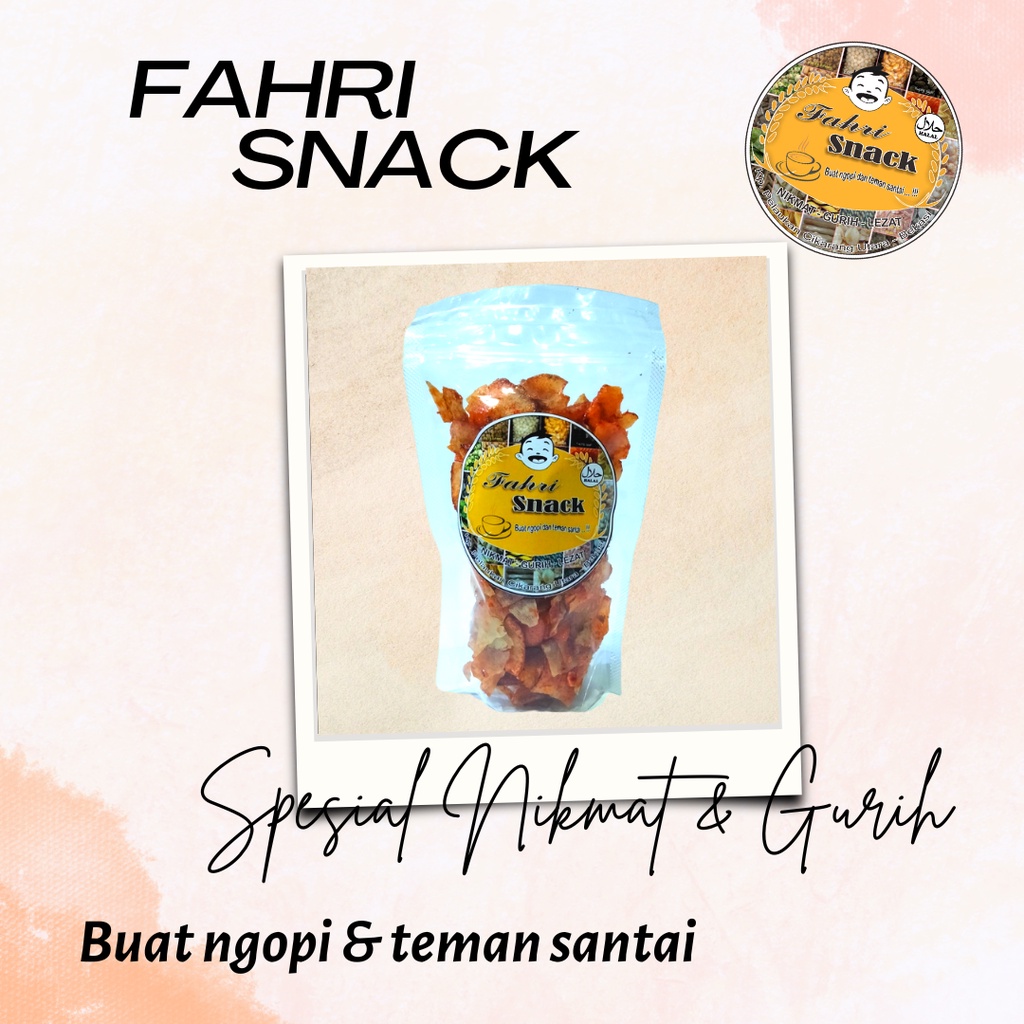 

Fahri Snack - Keripik Singkong Lengket Pedas Manis