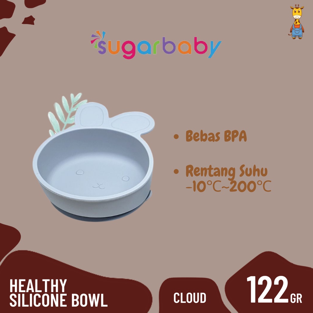 Sugar Baby Healthy Silicone Bowl