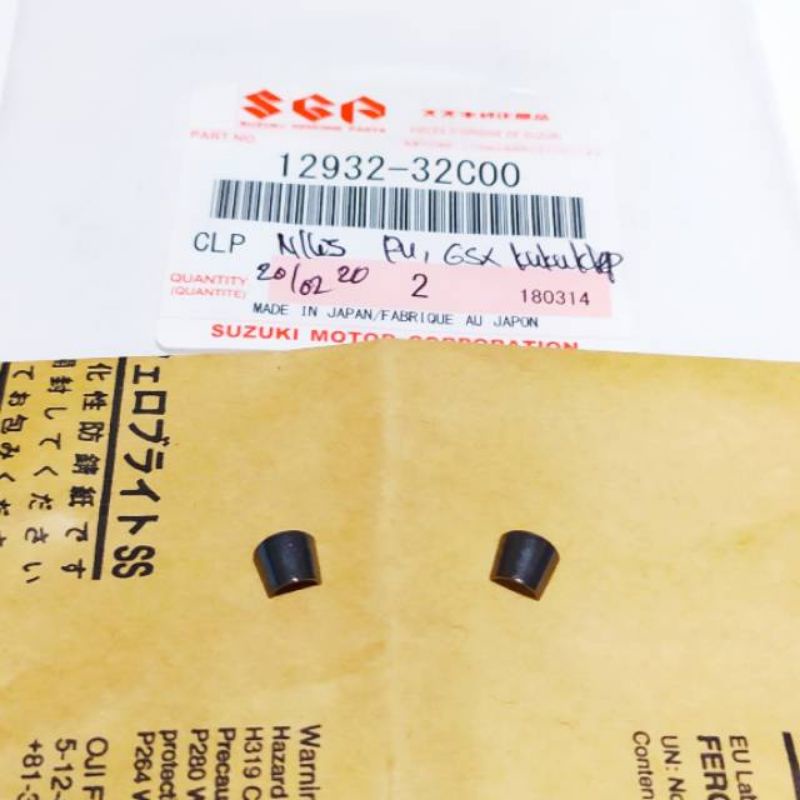 Kuku klep kuncian klep cotter valve suzuki satria FU150 Satria Fu isi 2pc original SGP 12932-32c00