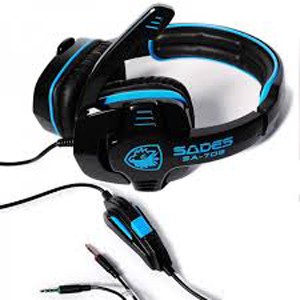 Gaming Headset Sades Sa-708 (G-Power) BIRU
