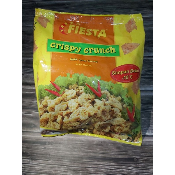 

Fiesta Crispy Crunch 300 gr kulit ayam crispy