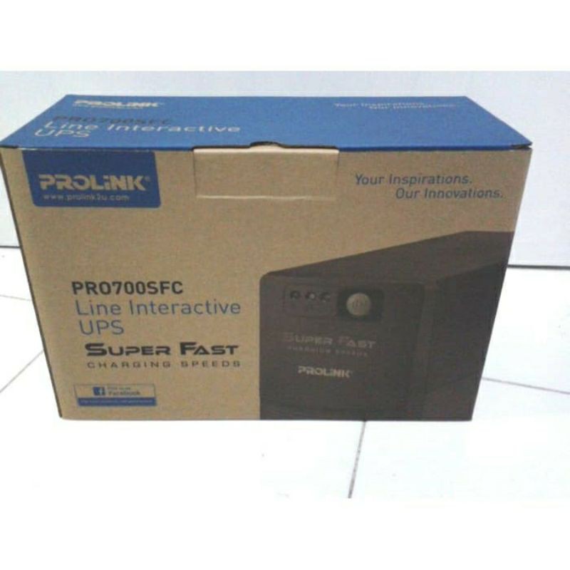 UPS Prolink Pro 700 SFC 650VA with AVR - PRO700SFC Prolink Line Interactive