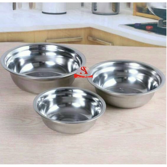 MANGKOK STAINLESS STEEL TEBAL