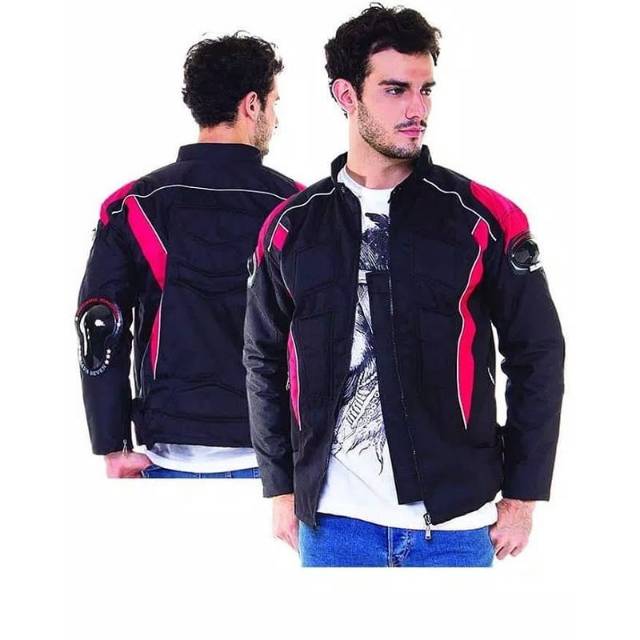 jaket motor keren, jaket motor gagah,jaket touring motor jml 214