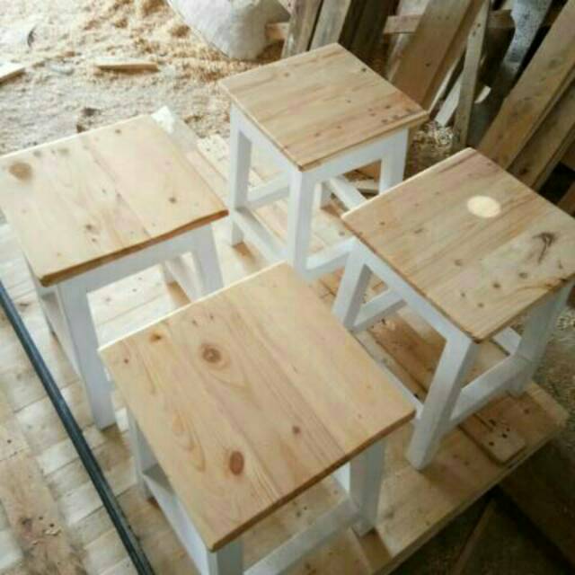 KURSI BAKSO CAT DUCO 30x30x45cm