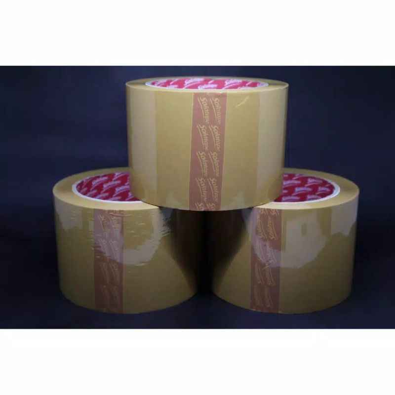 

LAKBAN 3 INCH COKLAT 72 MM X 100 YARD FULL BERKUALITAS