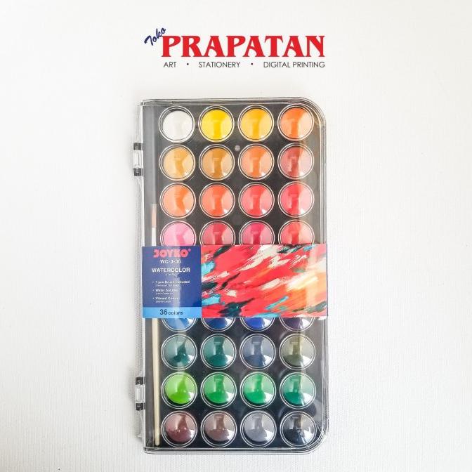 

BISA COD Joyko Watercolor Block 36 Warna WC-3-36 / Cat Air Joyko/CAT AKRILIK SET/CAT AKRILIK SET 24 WARNA/CAT AKRILIK PASTEL/CAT AIR/CAT AIR LUKIS SET/CAT AIR GIOTTO/KUAS LUKIS 1 SET/KUAS LUKIS KECIL/KUAS LUKIS LENGKAP/KANVAS LUKIS/KANVAS LUKIS