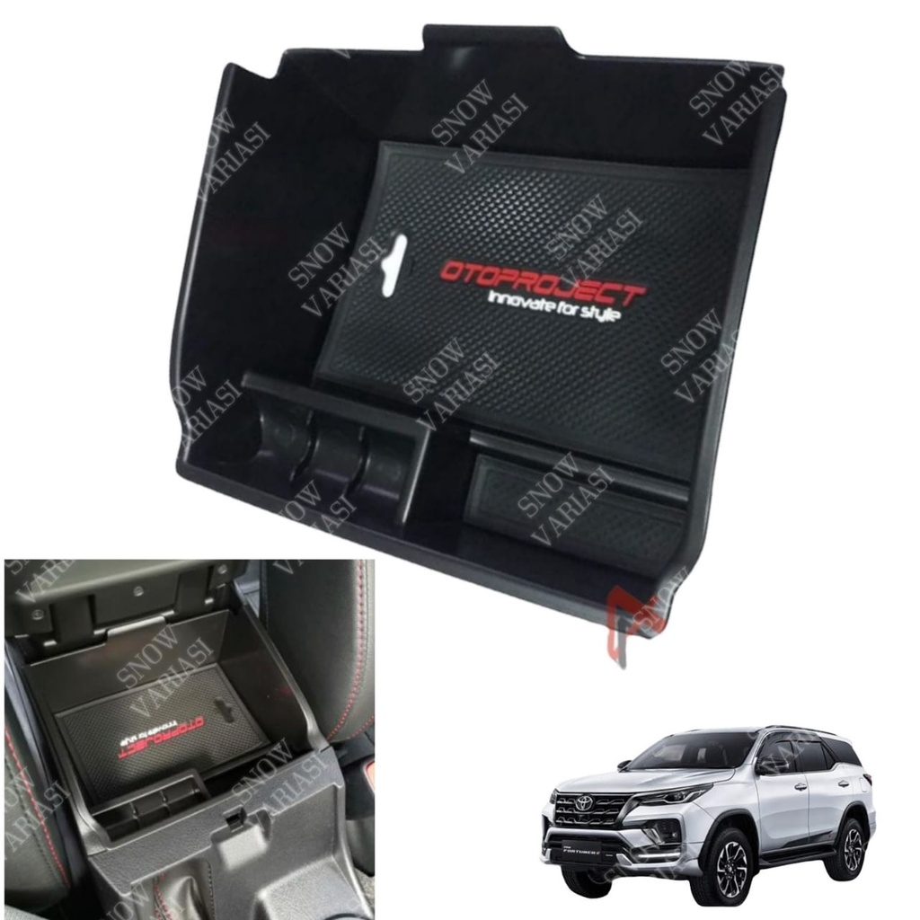 Center Multi Tray Console Box All New Fortuner 2016 2020 2022 UP