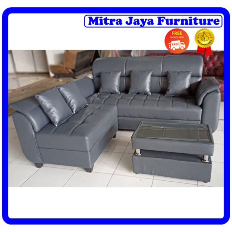 FREE ONGKIR SOFA L MINIMALIS/ L PUTUS OSCAR