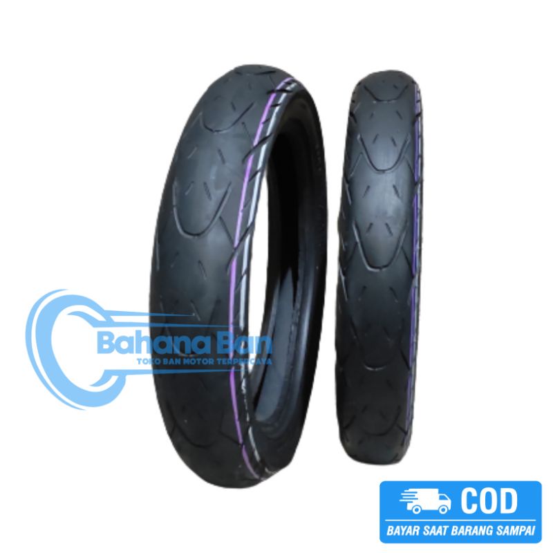 BAN MATIC TUBELESS SEPASANG CORSA ECOMAX H01 BAN MATIC BEAT SCOOPY SPACY