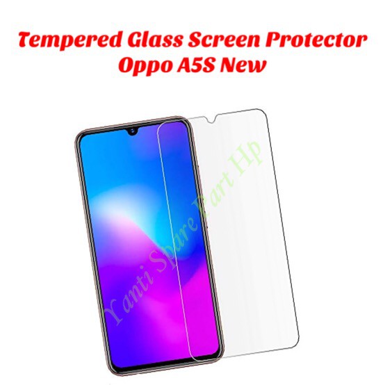 Tempered Glass Screen Protector Oppo A5S New