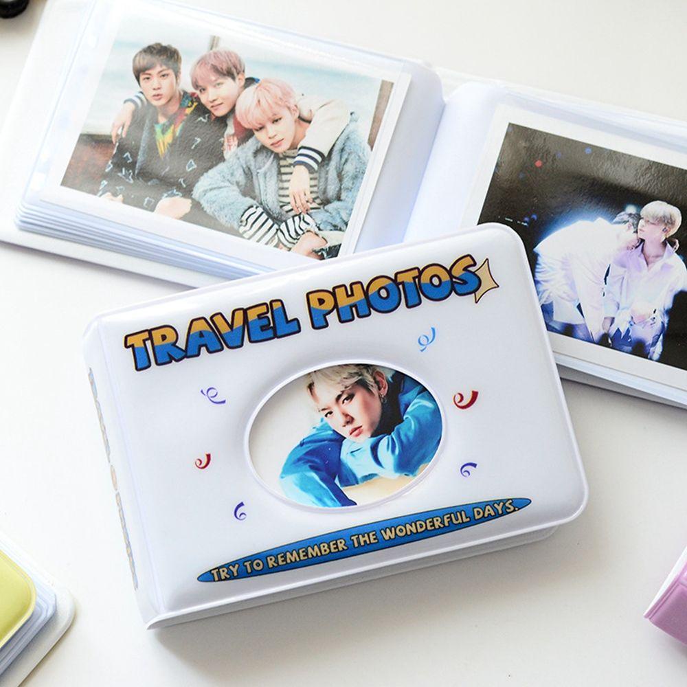 Lanfy Album Foto Mini 36saku Film Tempat Foto Album Instan Kpop Card Picture Storage Case