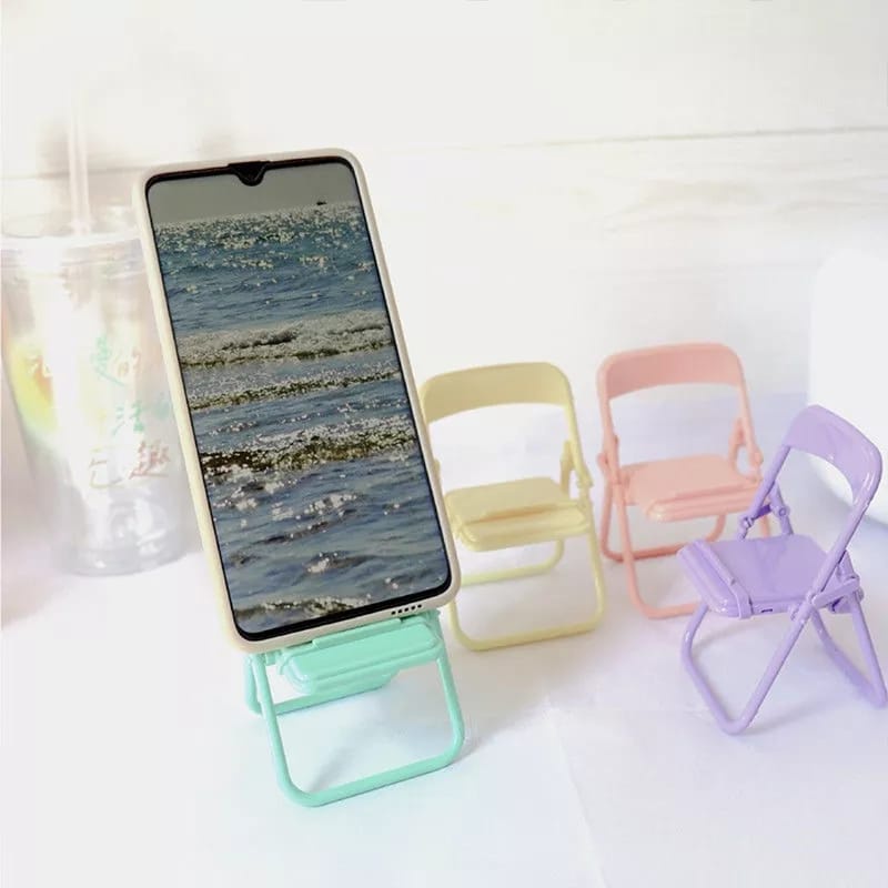 Phone Holder Model Kursi Unik Lucu Warna Warni