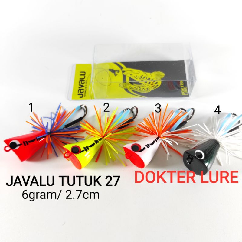 LURE JAVALU TUTUK 27 Umpan Jaws Jump Frog Kodok Casting