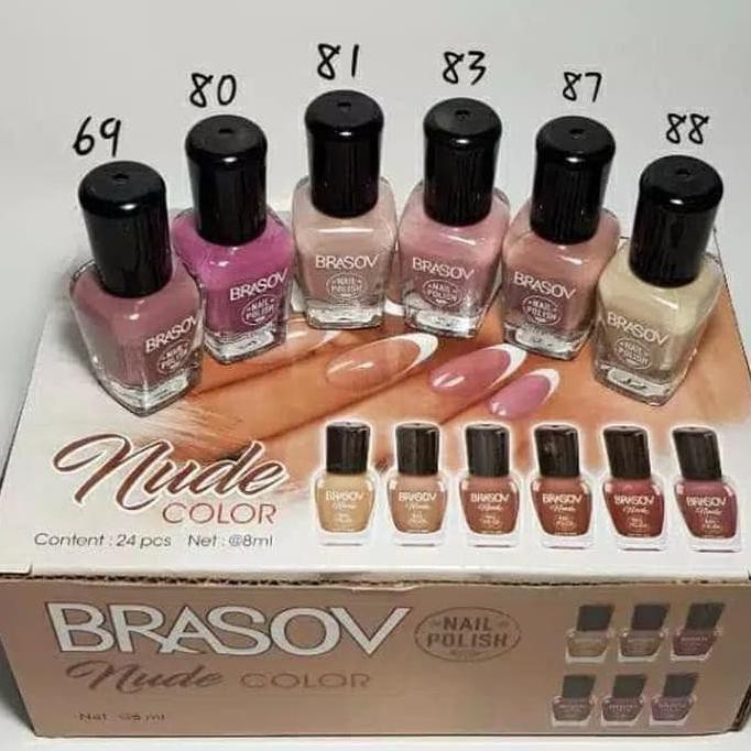 Jual Brasov Kutek Ml Warna Pilihan Nude Color Shopee Indonesia