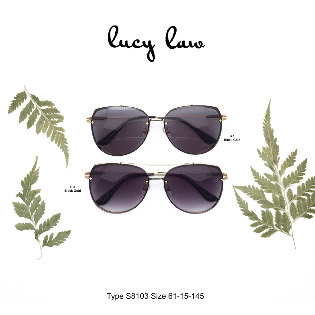 Lucy Law S8103 Sunglasses Include Polarized Lens