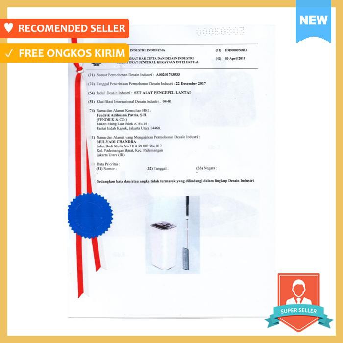 homme flat mop hm z9 plus alat pel pembersih lantai