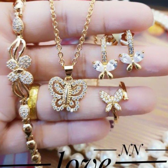 xuping set perhiasan lapis emas 24k 3021m