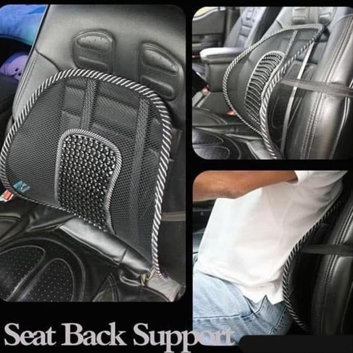 Back Seat Support Sandaran Penyangga Punggung Kursi Jok Mobil Pijat