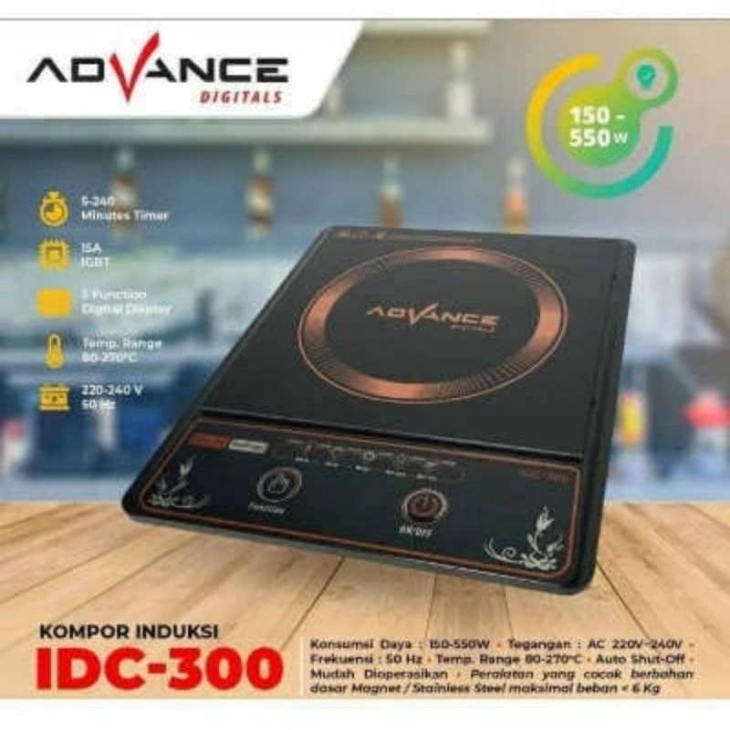 Advance kompor induksi IDC 300 kompor listrik