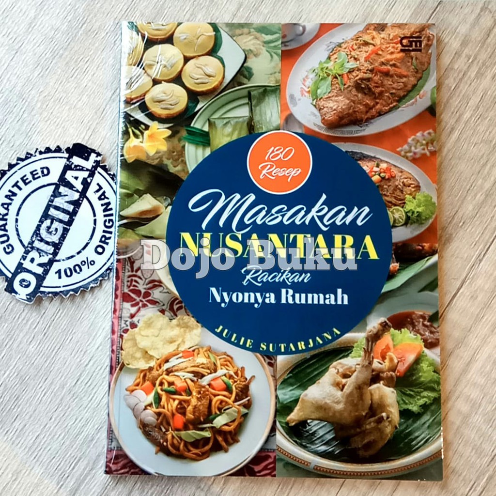 180 Resep Masakan Nusantara Racikan Nyonya Rumah BY Julie Sutarjana