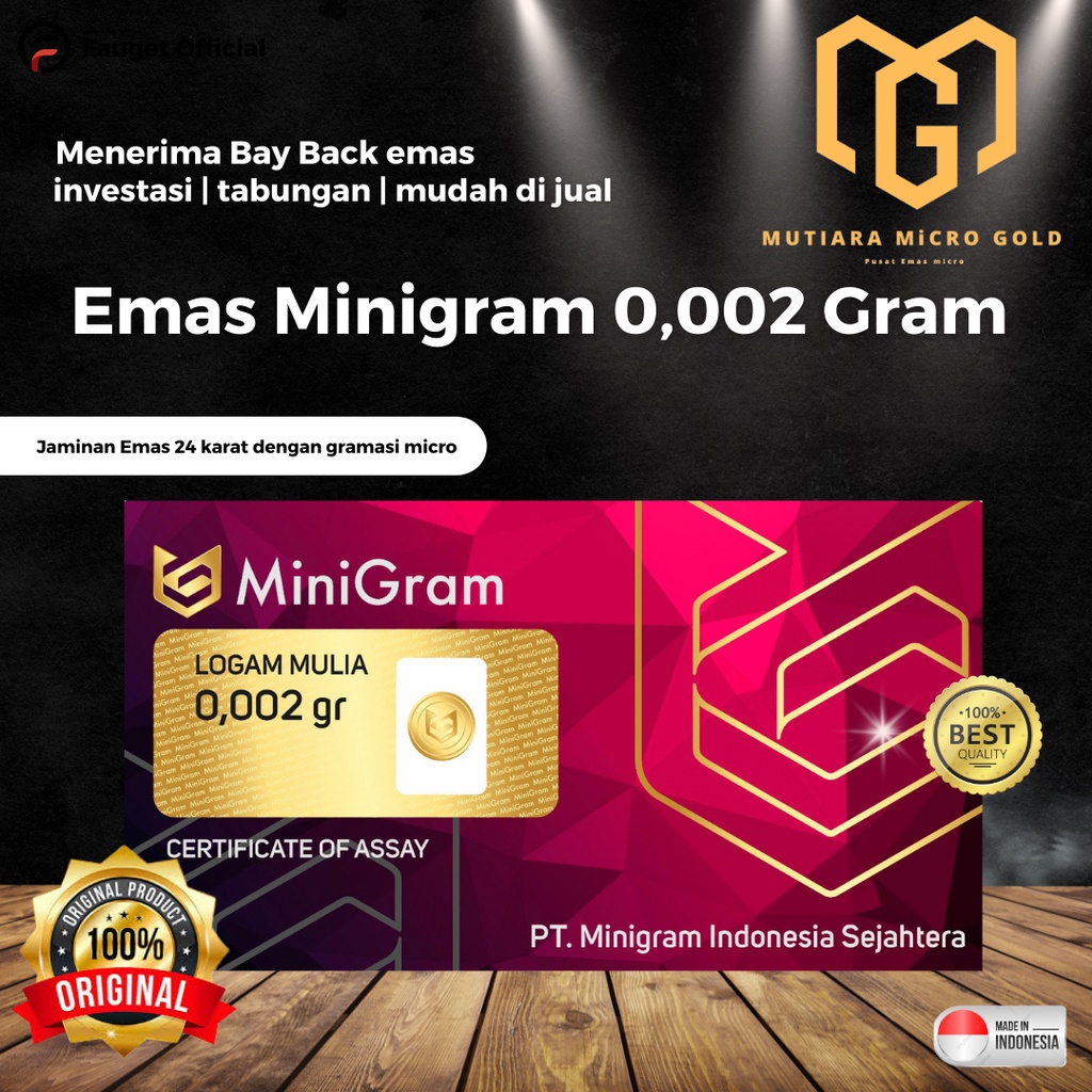 Emas Minigram 0,002