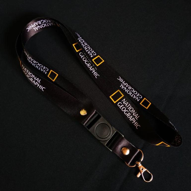 

BARU 7725 Tali Id Card Lanyard National Geographic Printing [Bisa Satuan] ヹ