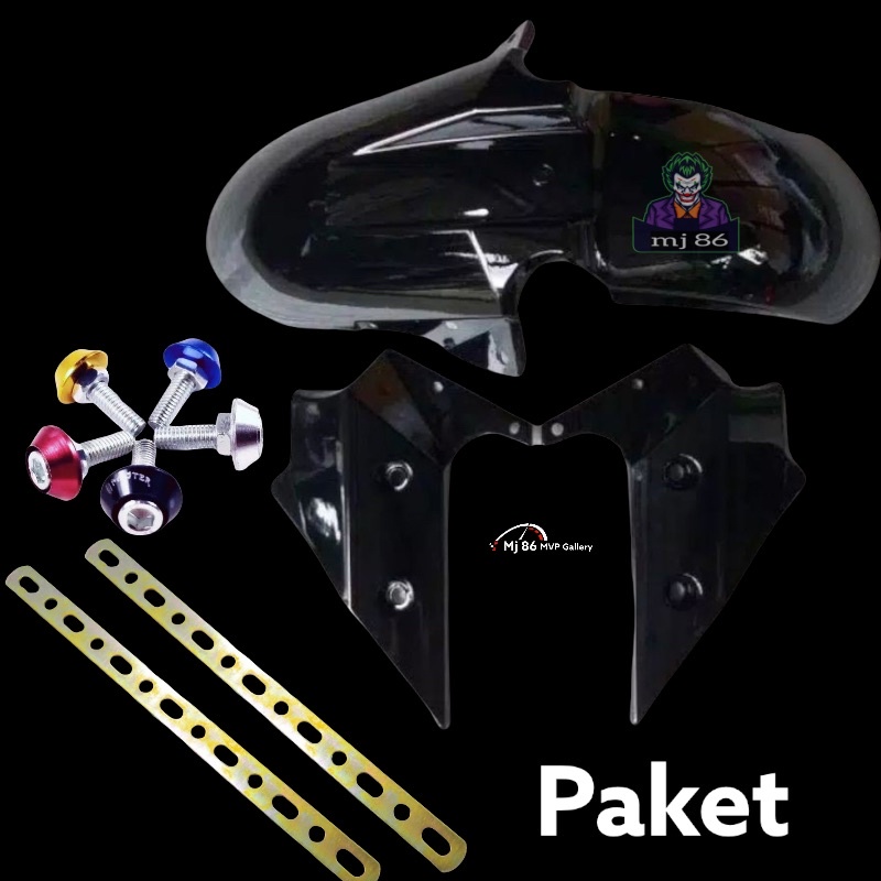 Spakbor Depan Ninja Paket Komplit Universal