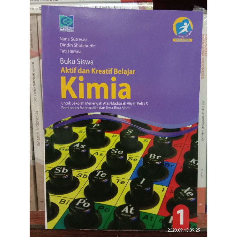 

Buku Siswa Kimia SMA kelas X/10 Grafindo