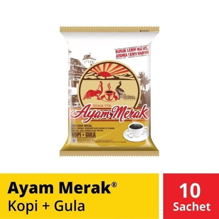 

Kopi Ayam Merak Gula /Dus isi 120