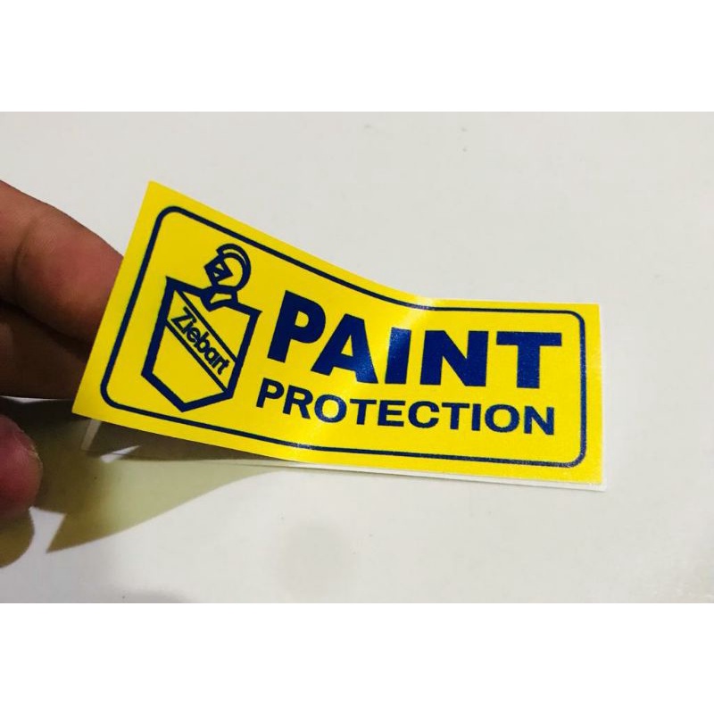 Sticker Cutting Ziebart Paint Protection