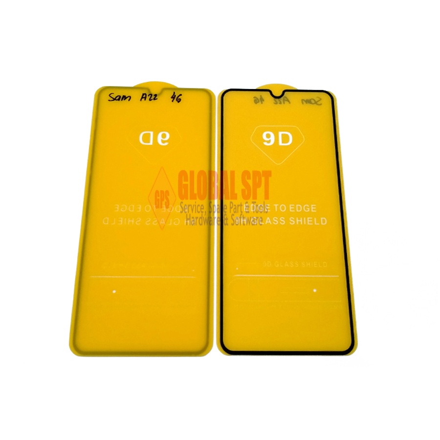 VERSI 4G / ANTIGORES FULL WARNA SAMSUNG A22 4G / ANTI GORES KACA