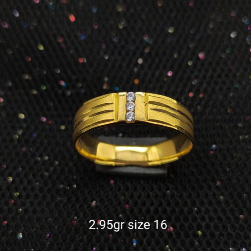 Cincin Emas 17 K - 2.95gr Kadar 750 - 3039