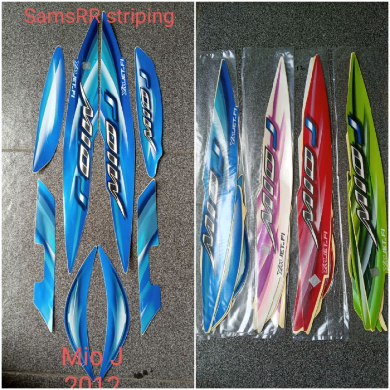 Striping  MIO J 2012